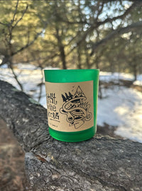 Lost in the Woods 7oz woodsy hand poured soy candle — small batch Colorado made by SÖZ Bazaar side