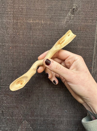 Aspen spoon and shovel combo hand carved 1 of 1 — Colorado aspen food safe SÖZ Bazaar 2