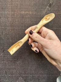 Aspen spoon and shovel combo hand carved 1 of 1 — Colorado aspen food safe SÖZ Bazaar