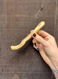 Aspen curve spoon hand carved wooden spoon 1 of 1 — Colorado aspen food safe SÖZ Bazaar side